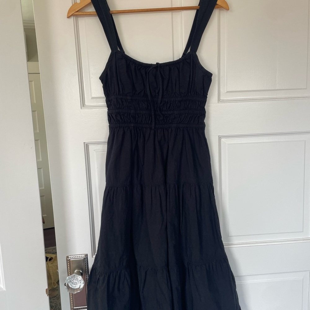 Elegant Black Summer Dress